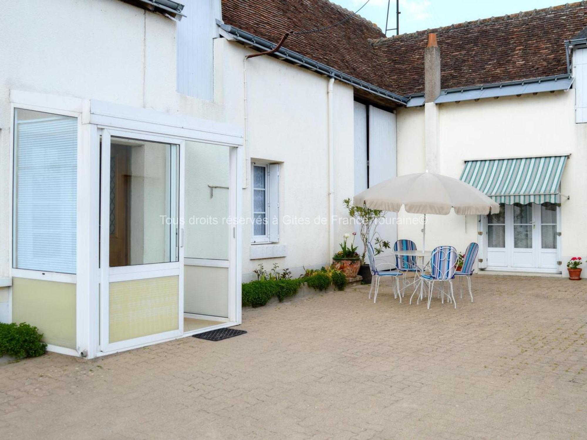 Gite Charmant Pres De Tours Et Amboise Avec Wi-Fi, Cour Privative, Garage A Velos, Accepte Animaux - Fr-1-381-503 Vernou-sur-Brenne Exteriör bild
